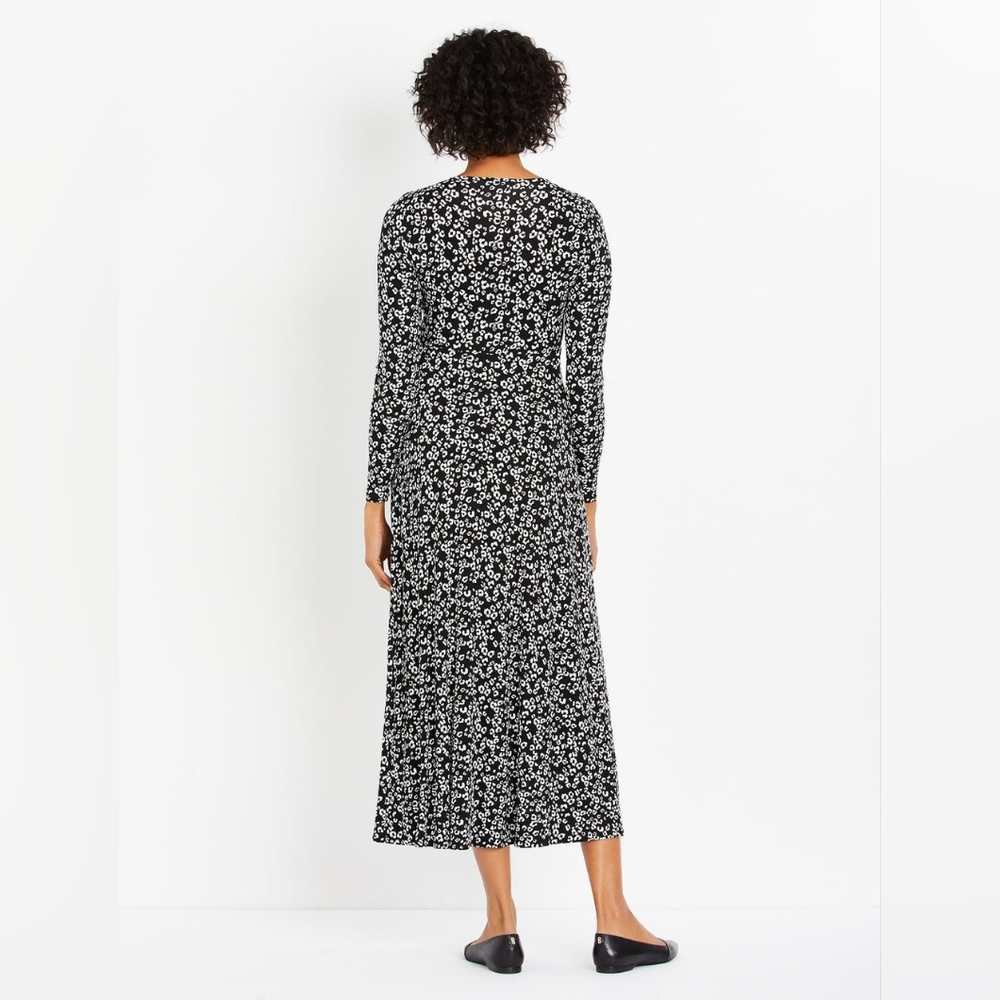 A Pea in the Pod HIGH-LOW HEM LIFT UP NURSING DRESS - Picture 3 of 9
